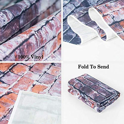 7x5ft Fireplace Backdrop Christmas Fireplace Photography Background for Wall Winter Holiday Family Merry Christmas Eve Party Decorations Banner Portrait Photo Booth Props ﻿ - size: 7x5ft