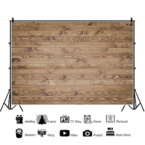 AOFOTO 12x10ft Wood Texture Background Rustic Wooden Table Grunge Surface with Old Natural Pattern Wood Panels Backdrop for Photography Clothes Products Flat Lay Photoshoot Photo Studio Props Vinyl - size: 12x10ft
