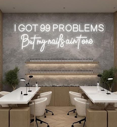 CIONAOR Custom Neon Sign, Custom LED Neon Sign Customizable for Business Salon Beauty Nail Studios Light Up Name Sign, Personalized Neon Light Suitable for Bar Bakeries Coffee Shop Decorations - size: Business Sign Custom