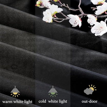 Black Backdrop Curtains for Party: Photo Polyester Drapes 4 Panels 5ft x 8ft Wedding Halloween Ceremony Background - color: Black, size: 5ft X 8ft 4 Panels