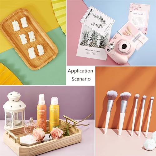 6PCS/12Patterns 34''x23'' Photography Backdrops Small Product Background Paper W/T-Stand, Double Sided Morandi Flat Lay Photo Tabletop Boards for Food Jewelry Cosmetics Props (Warm 6Pcs/12Colors)