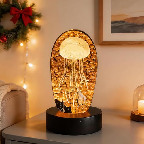 Battery Power LED Light Base for Crystal Decor,Warm Light,4 inch - color: Dark Black