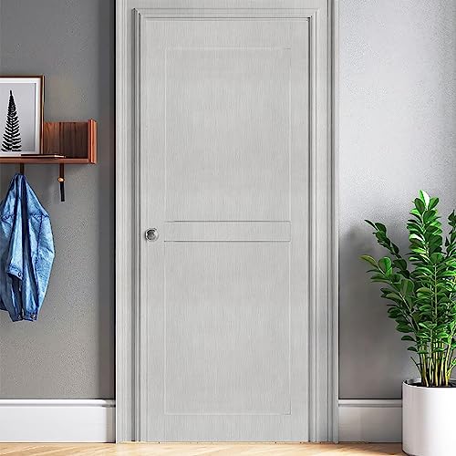 Heroad Peel and Stick Wallpaper Wood Contact Paper Wood Wallpaper Light Grey Wood Grain Contact Paper Thicken Textured for Cabinets and Drawers Countertops Waterproof Self Adhesive Vinyl 17.5" x 78.7" - color: Grey and Silver, size: 17.5" x 78.7"