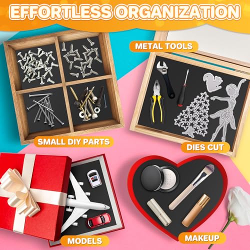 FINDMAG Magnetic Adhesive Sheets, 40PCS Magnetic Tape, Flexible Magnet with Adhesive Backing, Magnet Sheet Stickers for Crafts, Board, Photos, 4" x 6" - size: 4" x 6", style: 40p