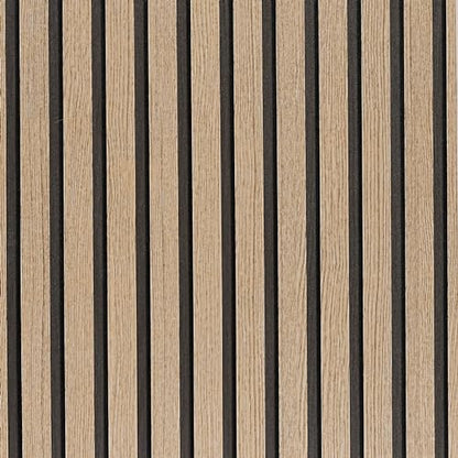 Brown Wood Slat Peel and Stick Wallpaper - 17.5"x100" Textured Faux Wood Self-Adhesive, Waterproof Removable Wall Panel for Bedroom, Kitchen, Office - Easy Install - color: Dark Brown, size: 17.5" x 100"