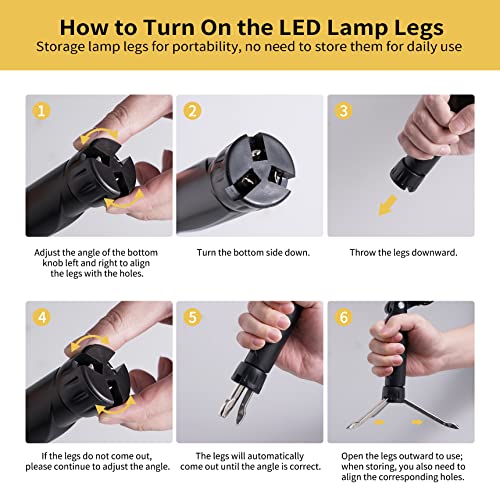 Meking Mini Softbox Photography Lighting Kit, Portable 4x4.8in Continuous Lighting LED Lamp with Collapsible Diffuser for Video Tabletop Studio Small Product Shooting, 2 Sets - color: White Light