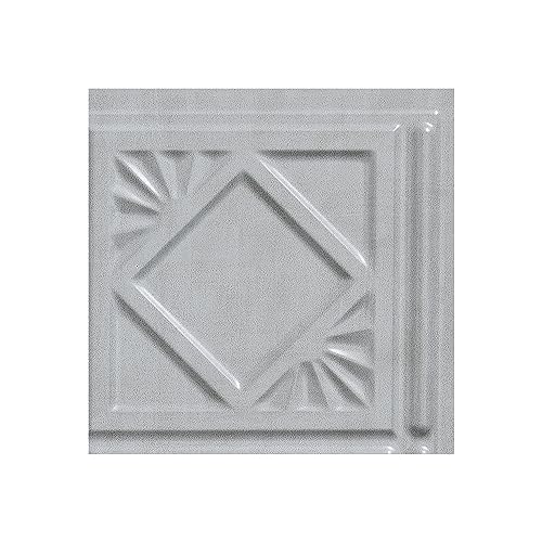 FASÄDE Traditional Style/Pattern 4 Decorative Vinyl Backsplash Panel in Cashmere (6X6 Inch Sample) - color: Cashmere, size: 6X6 Inch Sample