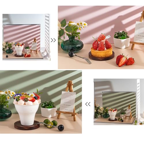 10Pcs18Patterns Small Product Photography Backdrops Kit for Food Jewelry Mini Items Picture with Shadow Photoshoot Props (16.5X11.7inch)