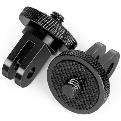 Tripod Mount Adapter for Gopro, Camera 1/4”-20 Tripod Mount for Insta 360/Gopro Hero/Sony Xiaomi yi Sjcam Action Cameras and Other Standard 1/4 Accessories - color: Gopro Tripod Mount