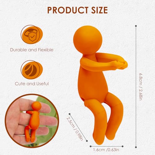 3 Pcs Plant Propagation Friends, Plant Propagation Buddy, Plant Cutting Holder for Shoots, Sprouts and Stems, Cute Plant Propagation Support Growth Tool for Indoor Garden - color: Red