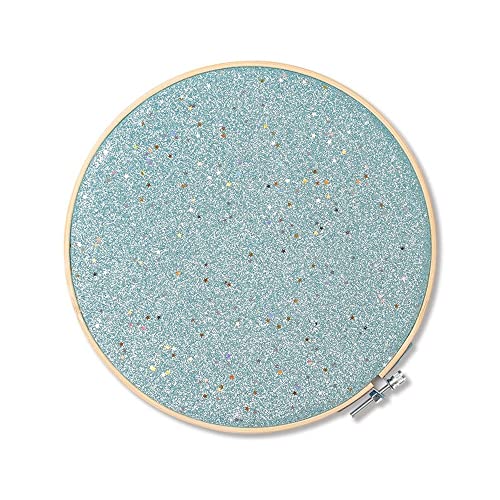 REOVE Pin Collection Display Stand, Blue, Pin Display Board, Wall Mount, Glittering Stars, Jewelry Storage for Enamel Pins, Patches, Buttons, Holds Brooch, Earrings, Necklace, Rings - color: Blue