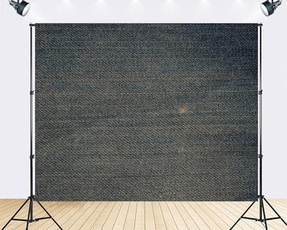 Trykid 7x5ft Faded Blue Denim Fabric Backdrop Woven Jean Texture Distressed Wear Surface Photography Background Casual Fashion Rustic Party Decoration Tapestry Photo Studio Prop Fabric - size: 7x5ft