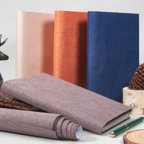 CRASPIRE 51 x 11.8 Linen Book Cloth Camel for Book Binding A4-A8 Fabric Surface Paper Backed Bookcover Books Album Scrapbooking Archival DIY Covering Protector Bookcloth Bookbinding Supplies - color: Camel