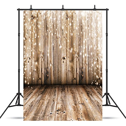 5x7ft Rustic Wood Vinyl Photography Backdrop Nostalgia Wood Floor Photo Backdrop Baby Newborn Photo Studio Props JLT10359 - size: 5x7FT