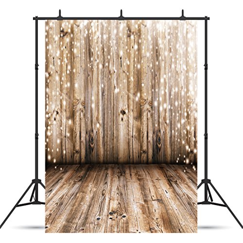 5x7ft Rustic Wood Vinyl Photography Backdrop Nostalgia Wood Floor Photo Backdrop Baby Newborn Photo Studio Props JLT10359 - size: 5x7FT