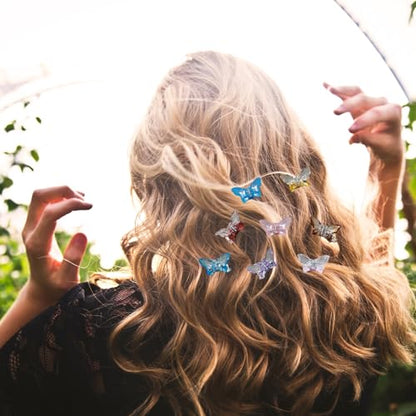 Hair Clips For Beautiful Girls Making Your Daughter More Cute As A Princess, Girls Must Have Hair Claws With Elegant And Charming Stylish Fashion, 8 Tiny Kits