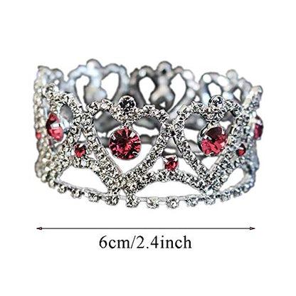 Infant Baby Girl Boy Crown Photo Shoots Headband for Newborn Crystal Princess Party Headwear Photography Props - color: Crown 4