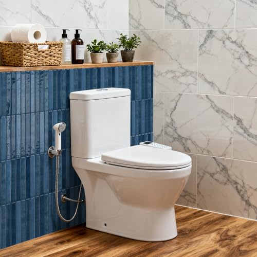 VICCI 20-Sheet Peel and Stick Backsplash, Ocean Blue 3D Textured Waterproof Tile Stickers 4.72x9.68, Kitchen Bathroom - color: Ocean Blue