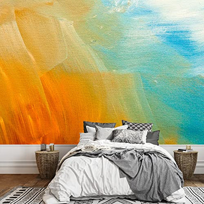 wall26 - Artistic Texture Background - Removable Wall Mural | Self-Adhesive Large Wallpaper - 66x96 inches - color: Artwork - 02, size: 66" x 66"