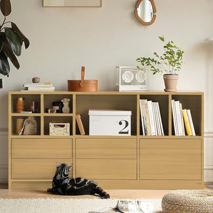 Abyssaly Light Wood Contact Paper Natural Wood Peel and Stick Wallpaper Self Adhesive Waterproof Wallpaper for Kitchen Cabinet Shelf Drawer Liner 11.8" X 197" - color: Light Wood, size: 11.8" x 197"