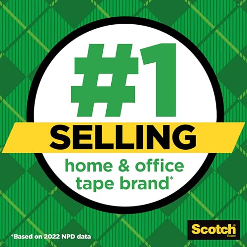 Scotch Magic Tape with Scotch Desktop Dispenser, 6 Rolls of 3/4" x 1000" Each Plus 1 Desktop Tape Dispenser, Great for Repair, Wrapping and Office Applications - size: 6 Rolls (Pack of 1)