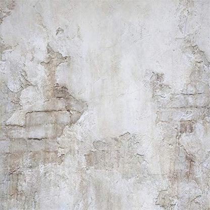 Laeacco Rock Wall Photography Backdrops for Studio 8x8ft Vinyl Studio Backdrop Customized Photography Backdrop Stone Wall Backdrop Grunge Antique Ingredient Rough Wall Retro Architecture - size: 8x8ft