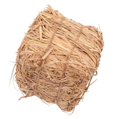 Vaguelly Outdoor Haystack Decoration Straw Bales Prop for Garden and Wedding Decor Rustic Photo Backdrop for Autumn and Spring Scenes for Photography and Event Styling