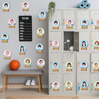 60pcs Winter Theme DIY Cutouts Snow Globe Bulletin Board Decoration Set Christmas Snow Globe Paper Cut-Outs Decor for Winter Holiday DIY Photo Craft Xmas Party School Classroom Wall Door Supplies - style: Snow Globe