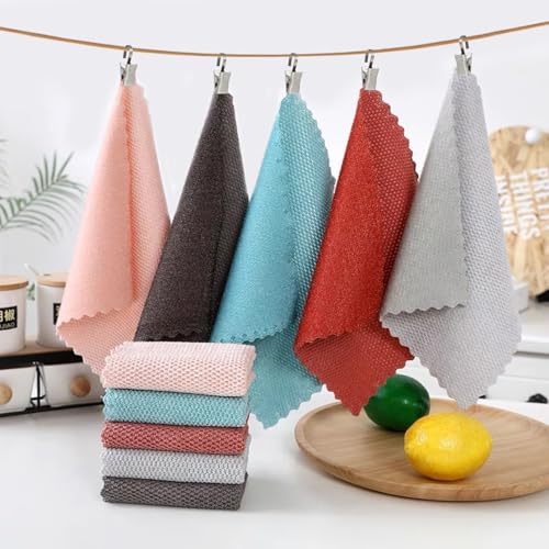 yueton Pack of 30 Stainless Steel Clips w/Hook for Curtain, Photos, Home Decoration