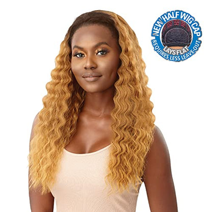 Outre Quick Weave Half Wig Cap Lays Flat Wig GEMINA (DRCHOSWI)