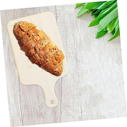 3Pcs Wooden Pizza Tray Mini Cake Dessert Serving Board for Fruit Presentation Photography Props DIY Ready for with Smooth Edges and Natural Finish