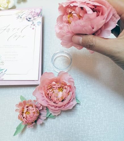 18 pcs Acrylic Wedding Flat Lay Floral Risers Photography Props Styling Kit