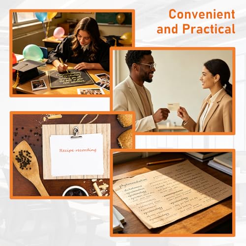 Guakicae 150 Sheets Brown Cardstock 5 x 7 Kraft Paper, 300gsm/110lb Heavyweight Flat Card Stock Recipe Paper for Cards Making, Wedding Invitations, Greeting Cards, Birthday, Mailing - color: Brown, size: 5x7-150pcs