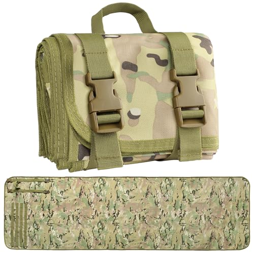 Shooting Mat, Extra Large (95" x 29") Prone Shooting Pad, Roll Up Portable Waterproof Hunting Mats for Range Shooting Hunting