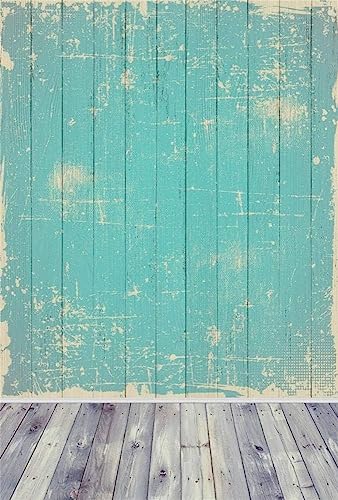 AOFOTO 6x8ft Vintage Wooden Wall Backdrop Old Shabby Hardwood Board Photography Background Nostalgia Retro Rustic Photo Studio Props Girl Child Boy Kid Adult Artistic Portrait Vinyl Wallpaper - size: 6x8ft