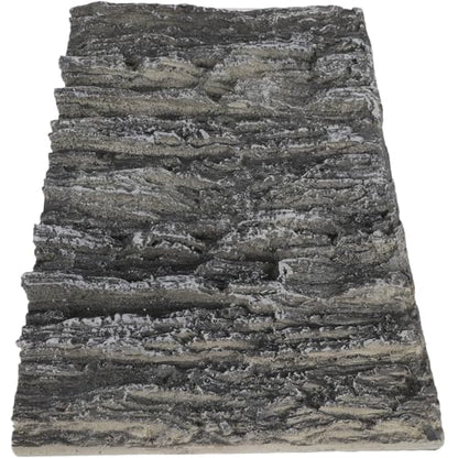 FOMIYES Reptile Tank Background 3D Stalactite Decorative Panel 17.7X11.8X1.6 Inch Pu Foam Aquarium Backdrop for Fish Turtle Habitat Vertical Rock Design