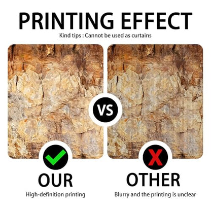 8x6FT Stone Texture Photography Backdrop Rustic Natural Rock Cave Theme Portrait Photo Background Nature Outdoor Exploration Themed Events Party Banner Decoration Polyester - size: 8x6FT