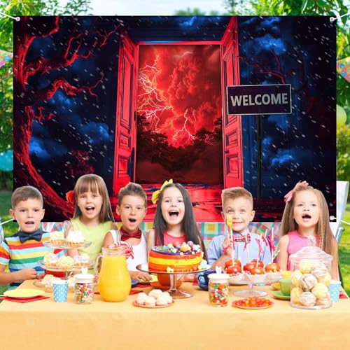 TOAOFY10×8ft Terrify Forest Backdrop, Halloween Party Backdrop, Social Media Birthday Party Decorations, Witch Photo Booth Studio Props TAYTK101 - size: 10x8ft