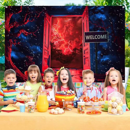 TOAOFY10×8ft Terrify Forest Backdrop, Halloween Party Backdrop, Social Media Birthday Party Decorations, Witch Photo Booth Studio Props TAYTK101 - size: 10x8ft