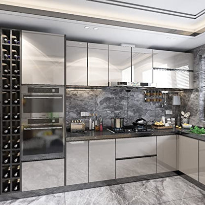 Black White Marble Vinyl Wrap Granite Contact Paper for kitchen Countertops peel and stick Wallpaper 354"x30.3" Matt faux stone Laminate Sheet Counter Top Waterproof Cabinets Table Wall Wrapping Paper