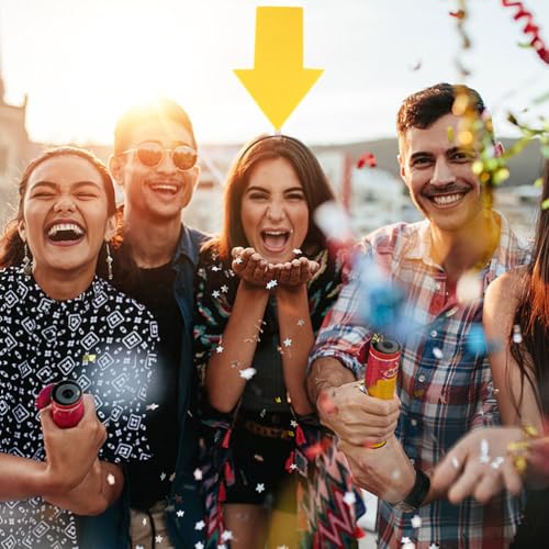 6Pcs Arrow Headband, Happy New Year Headband Symbol Party Festival Parade Concert Support Group Head Band for Halloween, Birthday, Makeup, Costume Masquerade Party