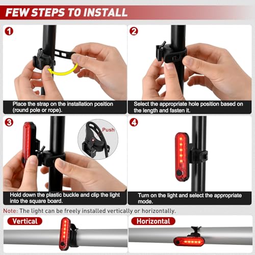 Nilight Marine Boat Navigation Light 2PCS Red Port Bow Lights Four Modes Waterproof Rechargeable Warning Safety Clearance Lamp for Skeeter Yacht Pontoon Trailer Truck Bike Backpack Helmet - color: 5LED Navigation Light-Red