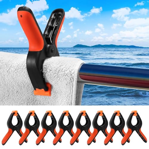 8pcs 4" Woodworking Fixing Tools Spring Clamp Photo Studio Background & Green Screen Fixing Clips for Model Making, Toggle Clamps Wood Fixing Tools Photo Studio Background Pipe Clamp