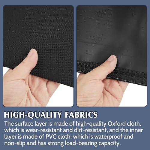 8 ft Pipe and Pole Drape Carrying Bag Portable Backdrop Stand Pipe Black Backdrop Carrying Bag Package Upright Crossbar Pole Package for Drape Kits