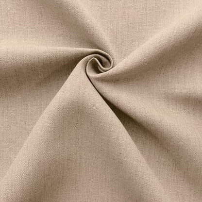 Barcelonetta | Linen Fabric | Natural Linen Cloth | Embroidery, Sewing | Soft, Breathable | 55" Wide | 70% Linen, 30% Rayon | Hemp, Jute, Needlework, Lining (Khaki, 2 Yard) - color: Khaki, size: 2 Yard