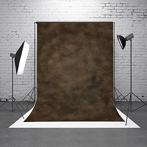6.5x10ft Dark Brown Mottled Texture Photography Backdrop for Portrait Photo Studio Prop Abstract Background for Photographyer - color: TT-S0312, size: 6.5x10ft
