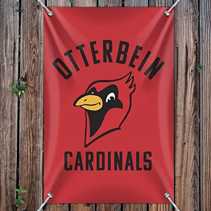 Otterbein University Cardinals Logo Home Business Office Sign - Vinyl Banner - 22" x 33" (56cm x 84cm)