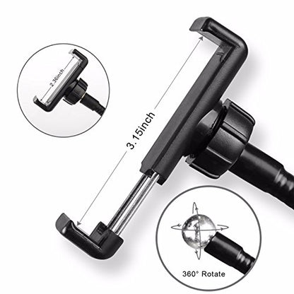 Sokani Selfie Ring Light with Cell Phone Holder and Stand Bracket for YouTube TIK Tok Tiktok Zoom Video Conference Live Stream Makeup Dimmable LED Circle RingLight for iPhone Android Mobile Smartphone