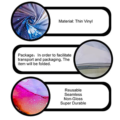 Colorful Watercolor Painting Backdrop Art Paint Photo Backdrop Vinyl 10x7ft Pink Green Purple Marble Texure Photography Backdrop Paint Event Party Backdrop Photo Studio Props BJLSPH1712 - size: 10x7ft