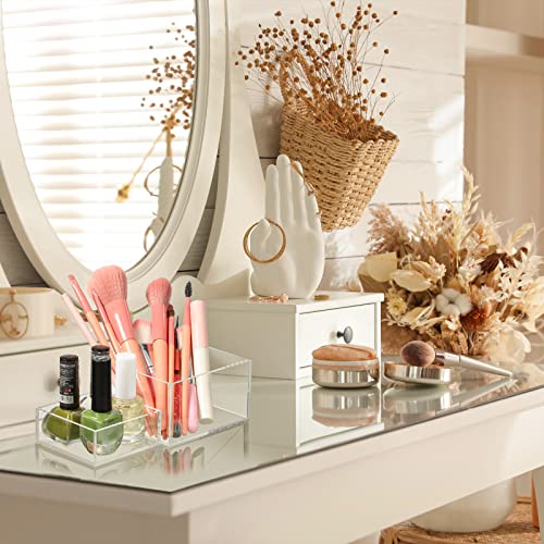 Geelin 6 Pack Acrylic Risers for Display Acrylic Cube Boxes Risers Display Stands with Hollow Bottoms Decorative Stand for Jewelry Candy Table Decor 6 Sizes(Clear,3 to 8 Inch,Square) - color: Clear, size: 3 to 8 Inch